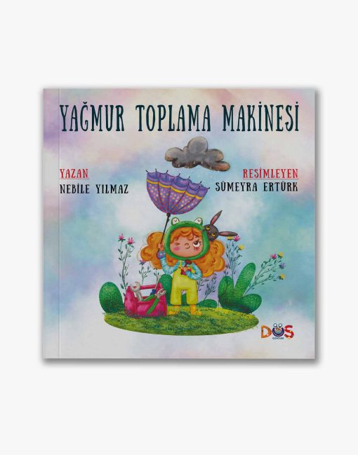 Çocuk kitabı yağmur toplama makinesi