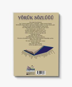 Akademik kitap yörük sözlüğü