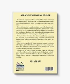 Araştırma kitap azraile fısıldanan sözler